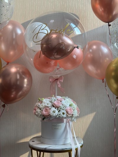 Baby Breath Blush Balloon Set