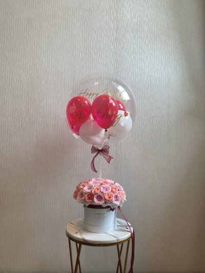 Blush Peach Pink Box