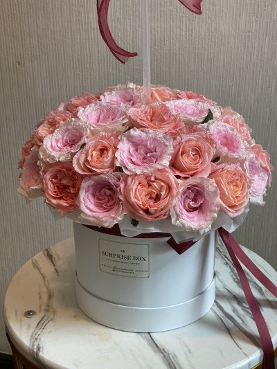 Blush Peach Pink Box