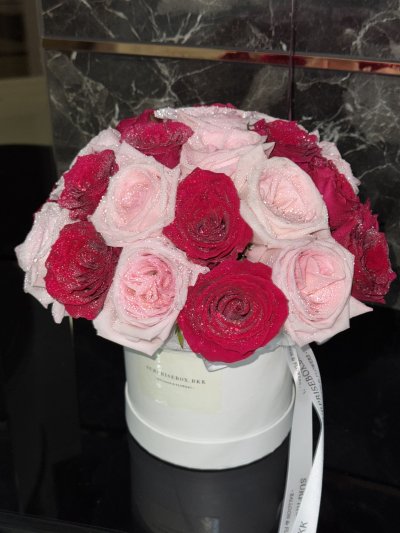 Pinkish Flower Box - S