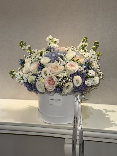 Blue Garden Box