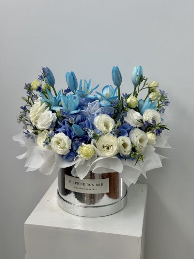 Blue Tulips Box