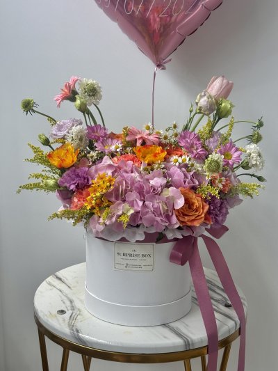 Colorful Pop Floral Box