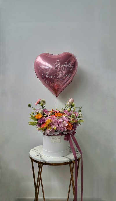 Colorful Pop Floral Box