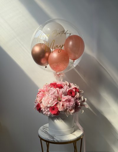 Peonies & Lilies Mix Box (5 Stems)