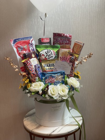 Colorful Celebration Snacks Box