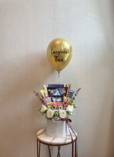 Colorful Celebration Snacks Box