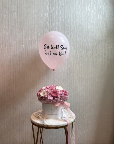 Pink Cloud Garden HydraRose Box L