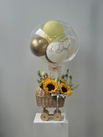 Sunshine Sunflower Baby Cradle