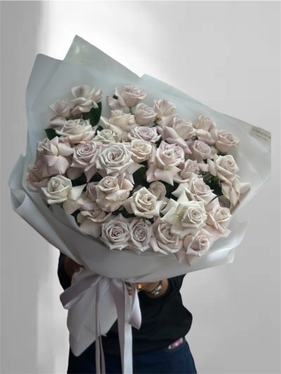 40 Mauve Roses Bouquet