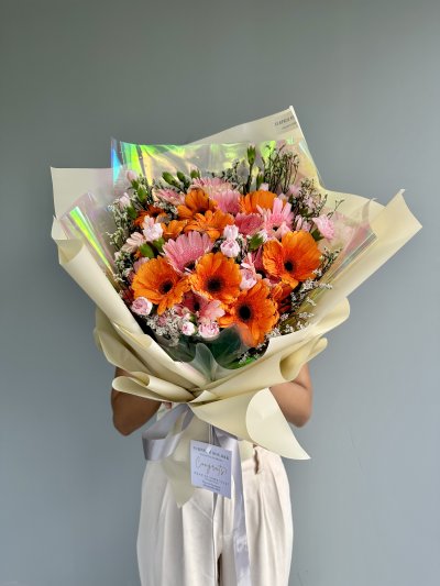 Mix Gerbera Daisies Bouquet