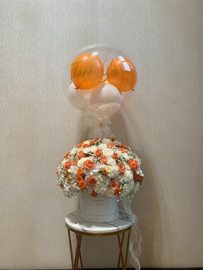 Orange Roses Cloud Box XXL