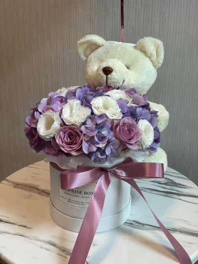 Purple HydraRose Box S