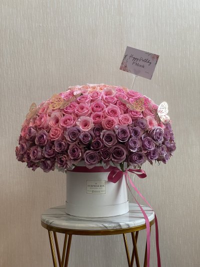 Ombre Box 250 Roses
