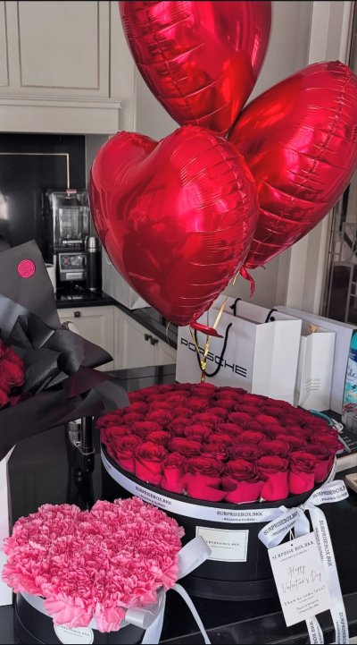 Valentines Day XXL Round Box