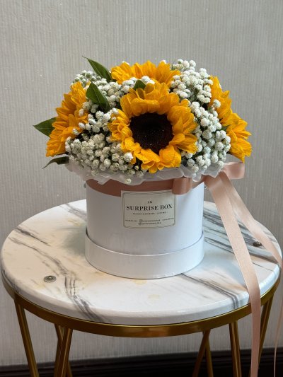 Sunflower and Gypso Box S