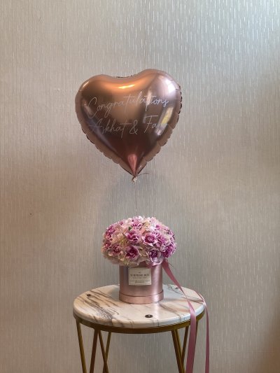 Pink Purple Berry Blush Hydrangea Box