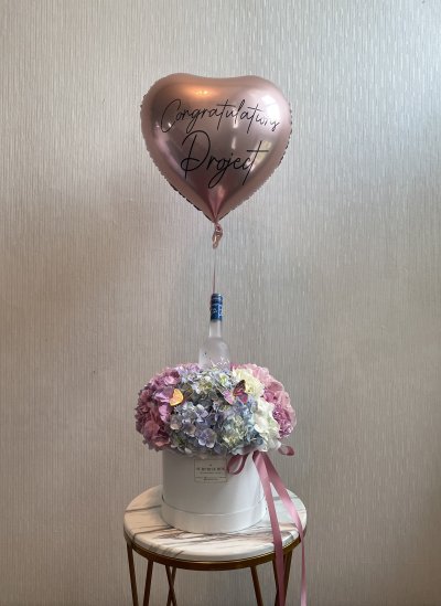 Pastel Mix Hydrangea Box XL