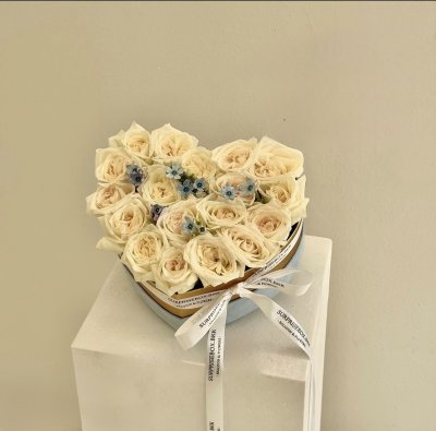 Mother's Day Ivory Heart Box