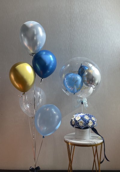 Blue Golden Floral Box Set