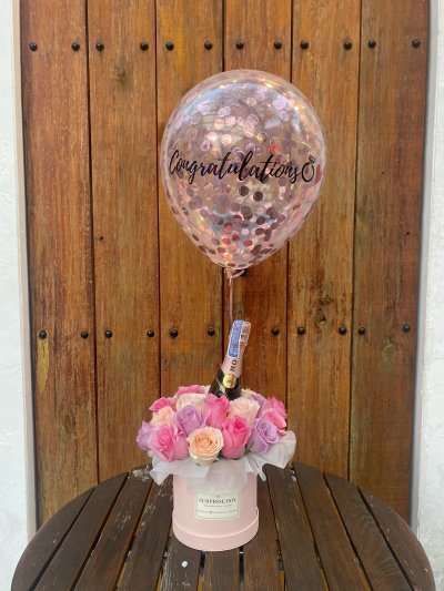 Colorful Mix Roses Box S