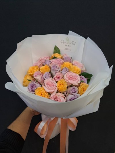 Sorbet Bouquet 30 Roses