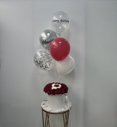 Initials XL Box [Colors and Initials Can be Customized]