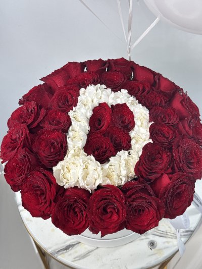 Initials XL Box [Colors and Initials Can be Customized]