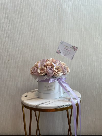 Mauve Cappuccino Roses S