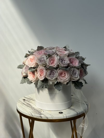 Pastel Mix Roses Box