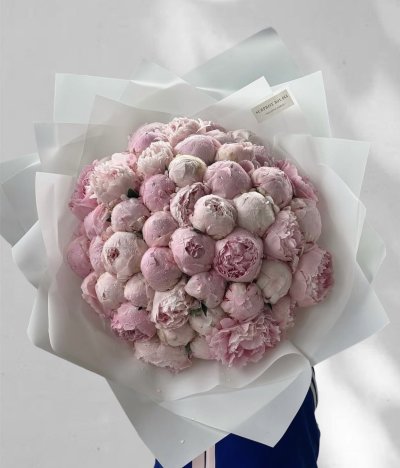 Peonies 50-Stem Bouquet