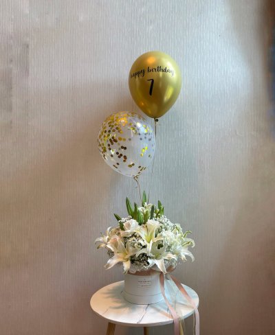 White Lilies Box
