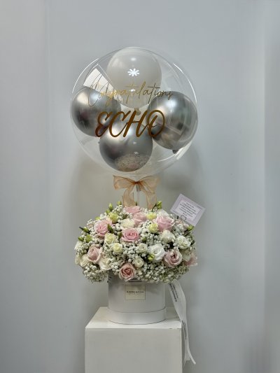Blush Cloud Box - L