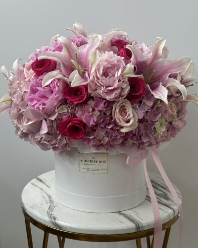 Peonies & Lilies Mix Box (5 Stems)