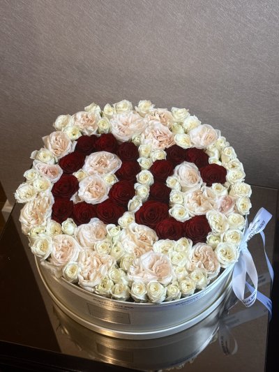 Initials XL Box [Colors and Initials Can be Customized]