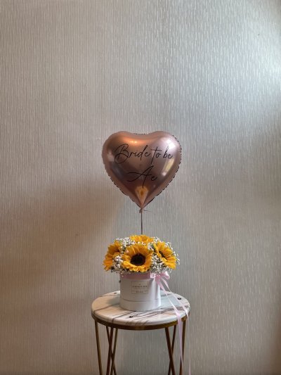 Sunflower and Gypso Box S