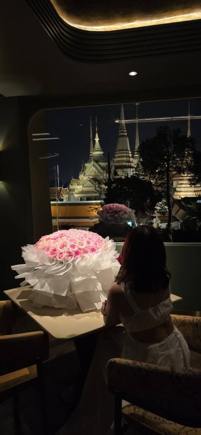 Valentines Day 100 Roses PINK