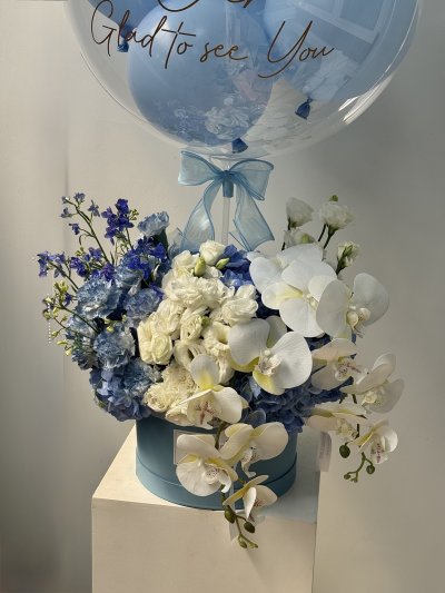 Blue Orchid Bloom Box