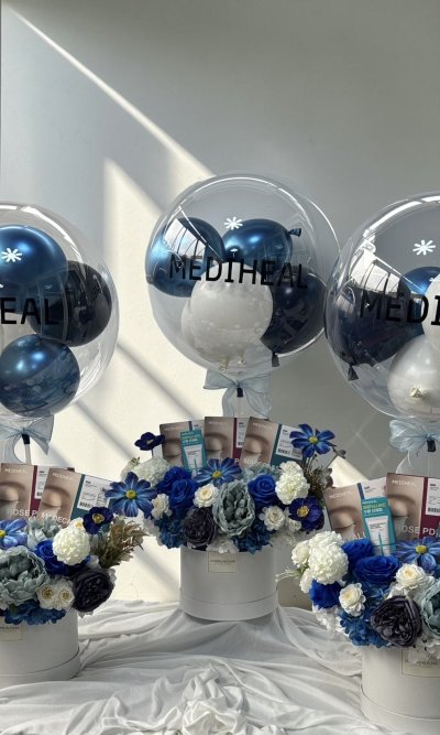 Blue Themed Gift Box For Mediheal