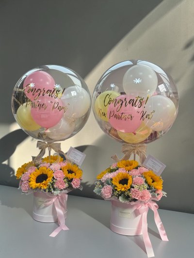 Corporate Sunflower Gift Box For Mediheal