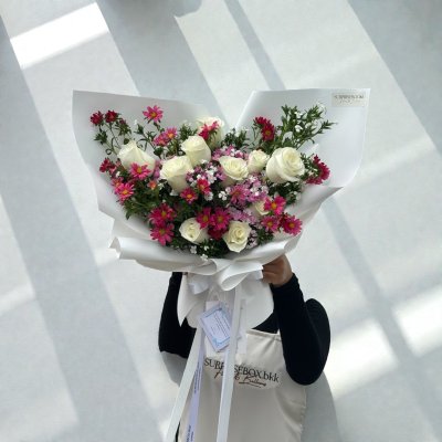 Mix Pink White Magenta Bouquet
