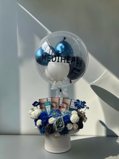 Blue Themed Gift Box For Mediheal