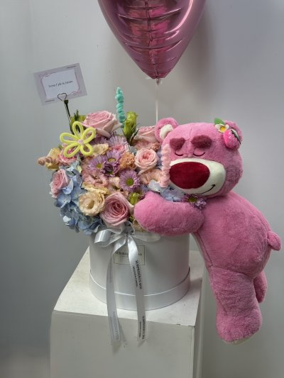 Pastel Pipe Flower Box