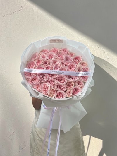 40 Pink Roses Bouquet