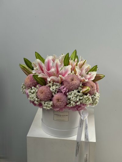 Pink Poetry Lily Hydrangea Box