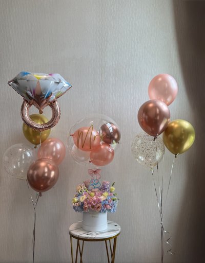 Engagement Pastel Balloon Set