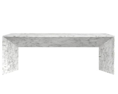 Mable Coffee Table Rectangle Shaped Thick Two Sided Mable Coffee Table Rectangle Shaped Thick Two Sided
