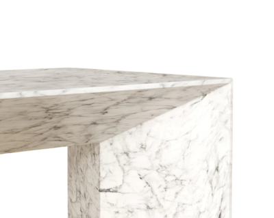 Mable Coffee Table Rectangle Shaped Thick Two Sided Mable Coffee Table Rectangle Shaped Thick Two Sided