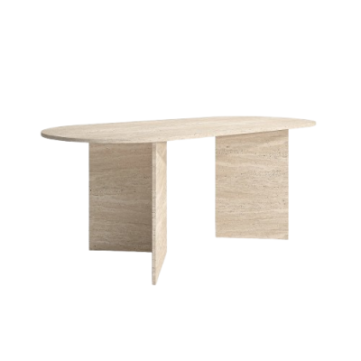Marble Dining Table V Shaped Leg Round Edge Marble Dining Table V Shaped Leg Round Edge