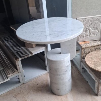 Marble Bedside Table Minimalistic Designs Architectural